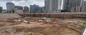 湖贝A1地块桩基础工程2023.8.21-8.27施工剪影